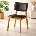 Ver imagem 2 de Kit 4 Cadeira de Jantar Madeira Maciça Manuela Estofada Premium Ergonomica Confortável Di Franco