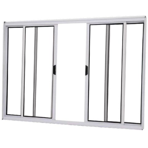 Janela Vitro 4 Folhas Alumínio Branco 1.20 x 2.00 Modular