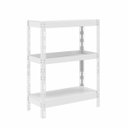 Ver imagem 2 de Est-Stronger Color Armário Baixo Multiúso -3 Prateleiras, Estrutura em Aço Carbono - Branco