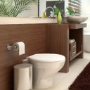 Ver imagem 6 de Assento Sanitário Branco Plus Almofadado Oval Metasul