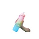 Ver imagem 2 de Garrafa de Água Ombre Esportiva Portátil 1000ml 34oz