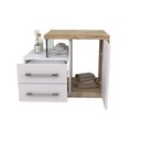 Ver imagem 3 de Gabinete Armario P-banheiro (balcao C-cuba Q355) Legno 650 Branco Chess C-carvalho