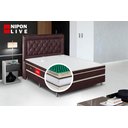 Ver imagem 2 de Colchão King Nipon Live Magnético Ortopédico Infravermelho Longo:Marrom