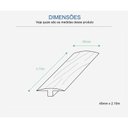 Ver imagem 2 de Perfil T Durafloor Nogueira Cadiz 10mm X 45mm X 2,10m