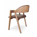 Ver imagem 2 de Cadeira Greice Corino Terracota/naturalle