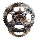 Ver imagem 1 de Relógio de Parede Moto Pinhão e Coroa Decorativo Black