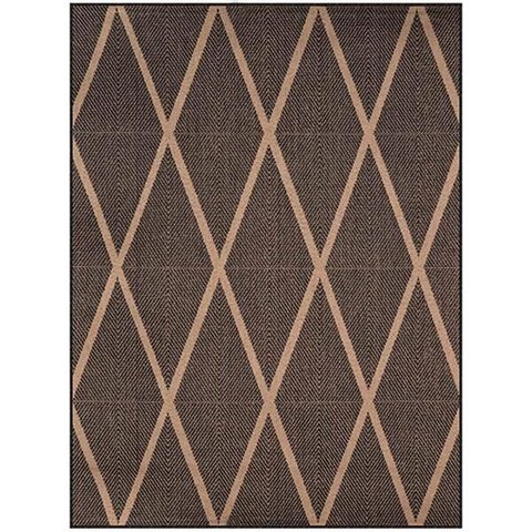 Tapete Sisal Eco Nature Geo 56 Chumbo 2,00x2,50M - J Serrano