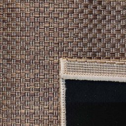 Tapete Sisal Eco Nature Moldura 87 Bege-Marrom 1,50x2,00M - J Serrano - 4