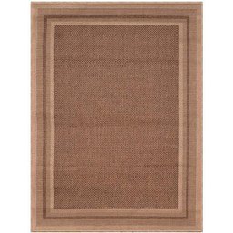 Tapete Sisal Eco Nature Moldura 87 Bege-Marrom 1,50x2,00M - J Serrano - 1