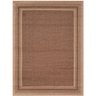 Tapete Sisal Eco Nature Moldura 87 Bege-Marrom 1,50x2,00M - J Serrano - 1
