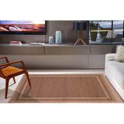 Tapete Sisal Eco Nature Moldura 87 Bege-Marrom 1,50x2,00M - J Serrano - 3