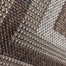 Tapete Sisal Eco Nature Moldura 87 Bege-Marrom 1,50x2,00M - J Serrano - 2