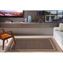 Ver imagem 4 de Tapete Sisal Eco Nature Moldura 77 Bege-Chumbo 1,50x2,00M - J Serrano