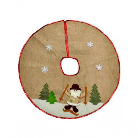 Saia para Árvore de Natal Papai Noel 60cm