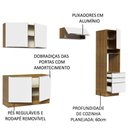 Ver imagem 6 de Cozinha Completa Madesa Lux 260005 Com Armário E Balcão