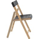 Ver imagem 2 de Cadeira Madeira Dobrável Tramontina Potenza Itaúba Preto