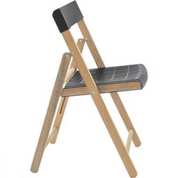 Cadeira Madeira Dobrável Tramontina Potenza Itaúba Preto - 2