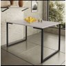 Mesa Industrial 120x80 Cm Base Metal Tampo em Mdf – Design Moderno e Funcional - 3