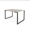 Mesa Industrial 120x80 Cm Base Metal Tampo em Mdf – Design Moderno e Funcional - 1