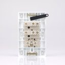 Ver imagem 4 de 2 Int Simples + 1 Tomada 10a 4x2 Infiniti Margirius Cor:branco