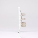 Ver imagem 3 de 2 Int Simples + 1 Tomada 10a 4x2 Infiniti Margirius Cor:branco