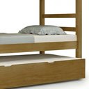 Ver imagem 7 de Cama Treliche Solteiro 188x88cm com Escada Fixa Luca Imbuia B11 - Mpozenato