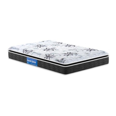 Colchão Solteiro Espuma D33 Guarda Costas Premium Extra Firme Pillow Top Black (78x188x24) - Probel