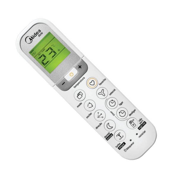 Controle Remoto Ar-Condicionado Midea Liva Original | MadeiraMadeira