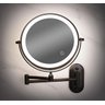 Espelhos Maquiagem 10x 1 com Led Articulado Luz Grande Rvnovidades Espelho Aumento Iluminado Articul - 2