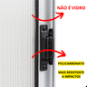 Vitro Janela de Correr 2 Folhas Banheiro Lavanderia em Alumínio Branco A40xl60 Policarbonato - 6