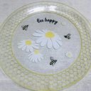 Ver imagem 2 de Prato de Bolo Infantil Redondo Abelha Sobremesa 29cm