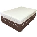 Ver imagem 1 de Pillow Top Casal 200 Fios Premium 10cm 1200g/m² 138x188cm Branco