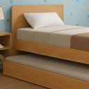 Ver imagem 4 de Bicama Luna Solteiro Bibox Reforçada Cama Infantil Auxiliar:cinamomo