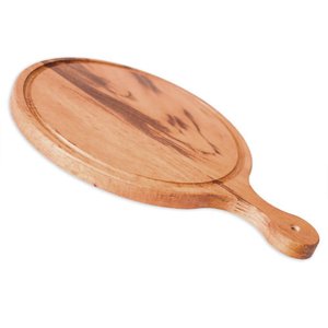 Tábua para Polenta Pizza Carne - Multiuso - 40cm - Madeira Nobre
