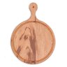 Tábua para Polenta Pizza Carne - Multiuso - 40cm - Madeira Nobre - 2