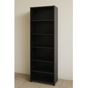 Ver imagem 2 de Estante Livreiro 6 Prateleiras Office 60,5cm Preto