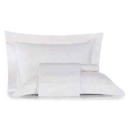 Jogo de Cama Casal Altenburg Algodão Lux 200 Fios 100% Algodão - Branco - 1