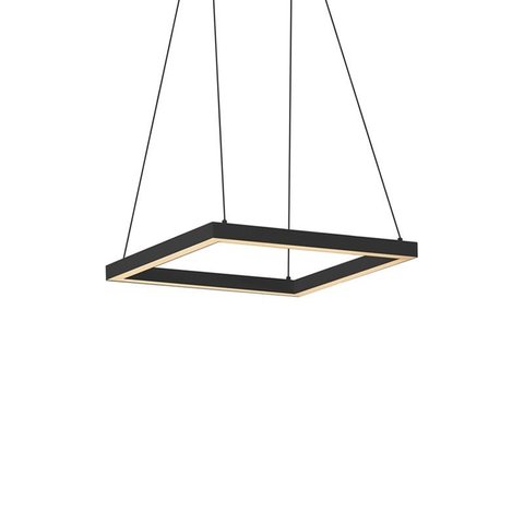 Lustre Pendente Newline Fit Led 740 Bivolt Preto 4000K Luz Neutra