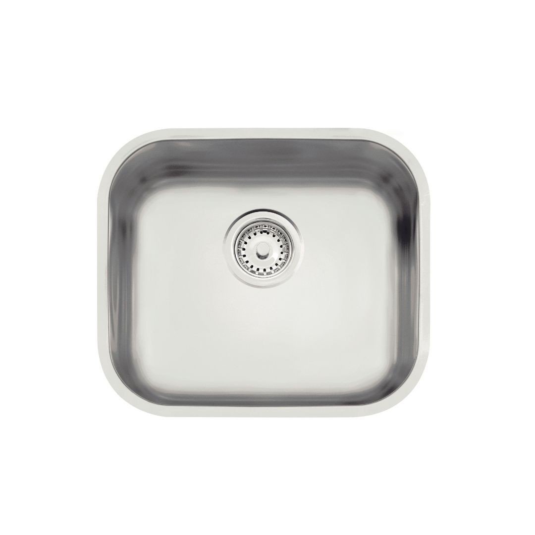 Cuba de Embutir Tramontina Lavínia 40 Bl em Aço Inox Acetinado 40x34 Cm Aço Inox