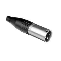 Conector 3 Pinos sólido macho AC3MMJ/N Amphenol - 1