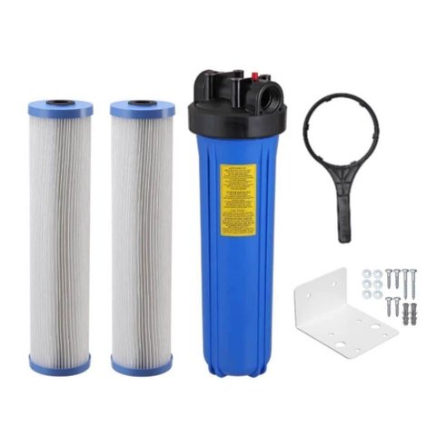 Filtro Big Blue 20 Conexão Plissado Lavavel + Refil Extra Cor Azul Voltagem Não Se Aplica