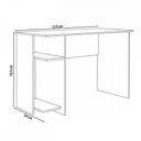 Ver imagem 4 de Mesa Gamer 2 Prateleiras Preto Fosco/verde 3875 - Qmovi