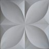 Molde Abs 2mm Para Placas Gesso 3d Modelo Flor De Lis 39x39 - 2