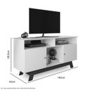 Ver imagem 3 de Rack com Nichos Porto Preto - Luapa