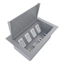 Ver imagem 1 de Caixa Embutir Tomada Mesa Escritorio Coworking