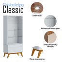 Ver imagem 3 de Cristaleira Classic Branco Acetinado - Imcal