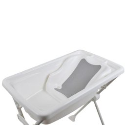 Kit Banho Bebê Burigotto Banheira Rigída + Suporte + Redutor - 6