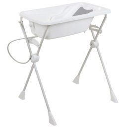 Kit Banho Bebê Burigotto Banheira Rigída + Suporte + Redutor - 2