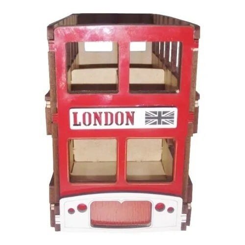 Porta Controle - Ônibus Londres Decorativo Organizador - 3