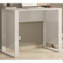 Ver imagem 3 de Mesa Escrivaninha para Computador Office Morada 29500 Branco Demobile